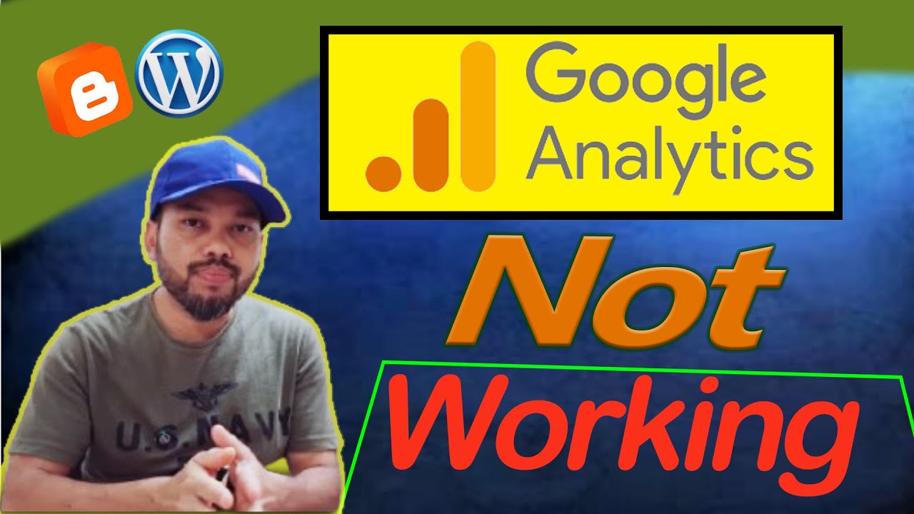 Google analytics not working | website traffic not showing in Google Analytics -  WordPress, Blogger