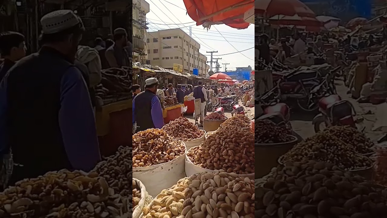 Quetta Dry Fruit Market