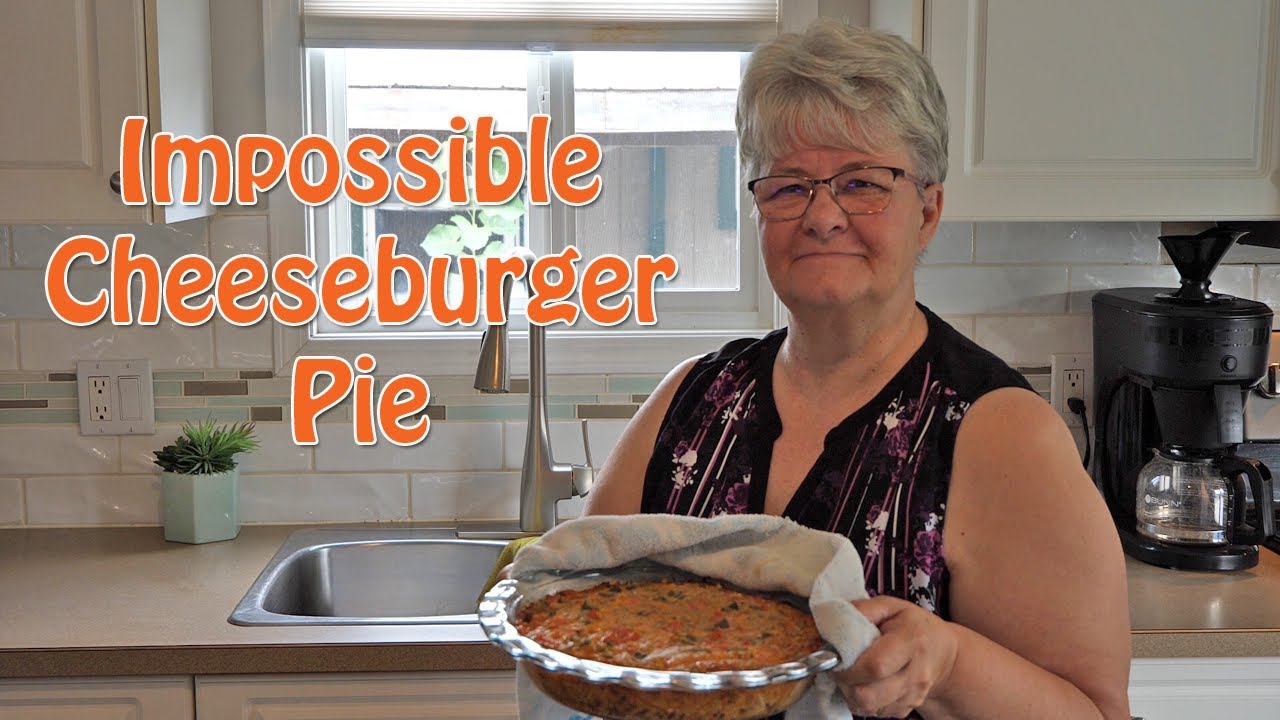 Impossible Cheeseburger Pie
