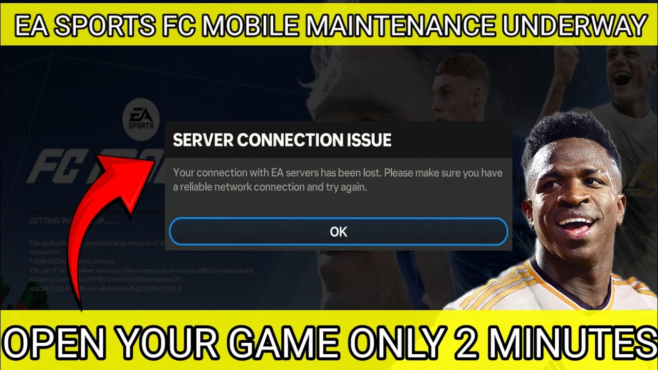 Fix EA Server Connection Issue | FC Mobile Server Connection Lost Solution