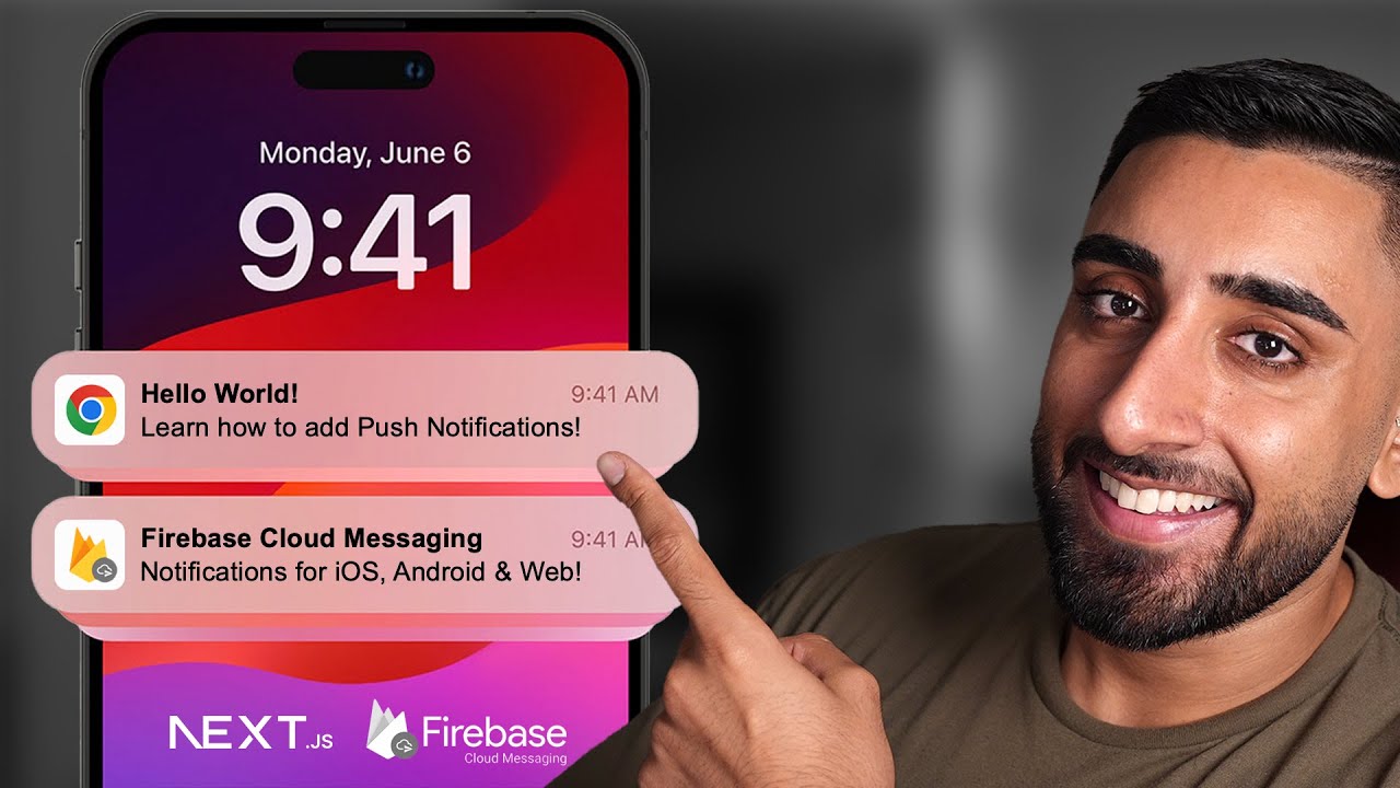 Как добавить push-уведомления в приложение Next.js с помощью Firebase Cloud Messaging! (Руководст...