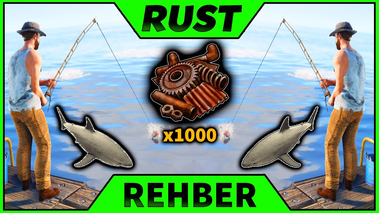 Rust Balık Tutarak En Güvenli ve Fazla Hurda Kasma Taktiği!! - Rust Rehber