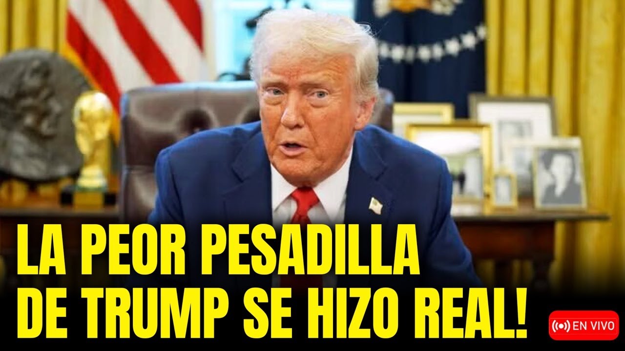 GOLPE HISTÓRICO A TRUMP! SU PEOR PESADILLA LLEGÓ EN FORMA DE ENCUESTA!