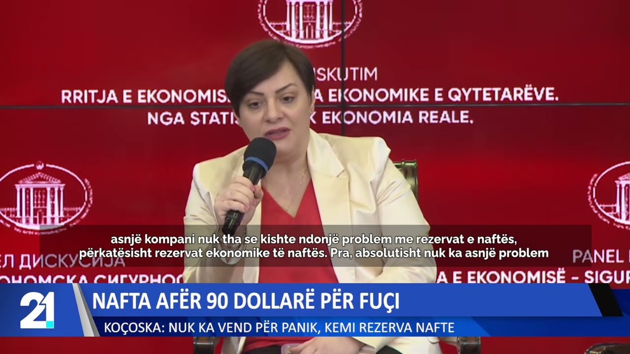 Nafta afër 90 dollarë për fuçi! Koçoska: Nuk ka vend për panik, kemi rezerva nafte