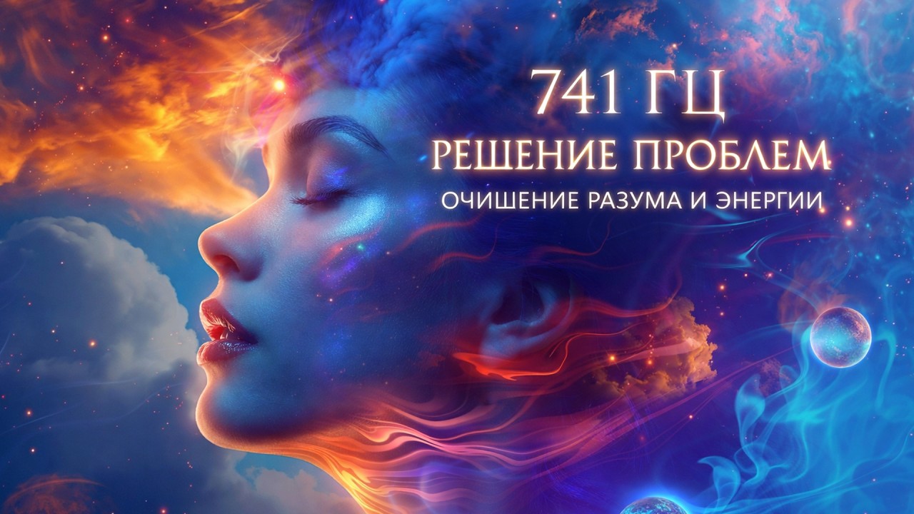 741 Гц Решение Проблем, Самовыражение и Расширение Сознания | Очищение Разума и Энергии