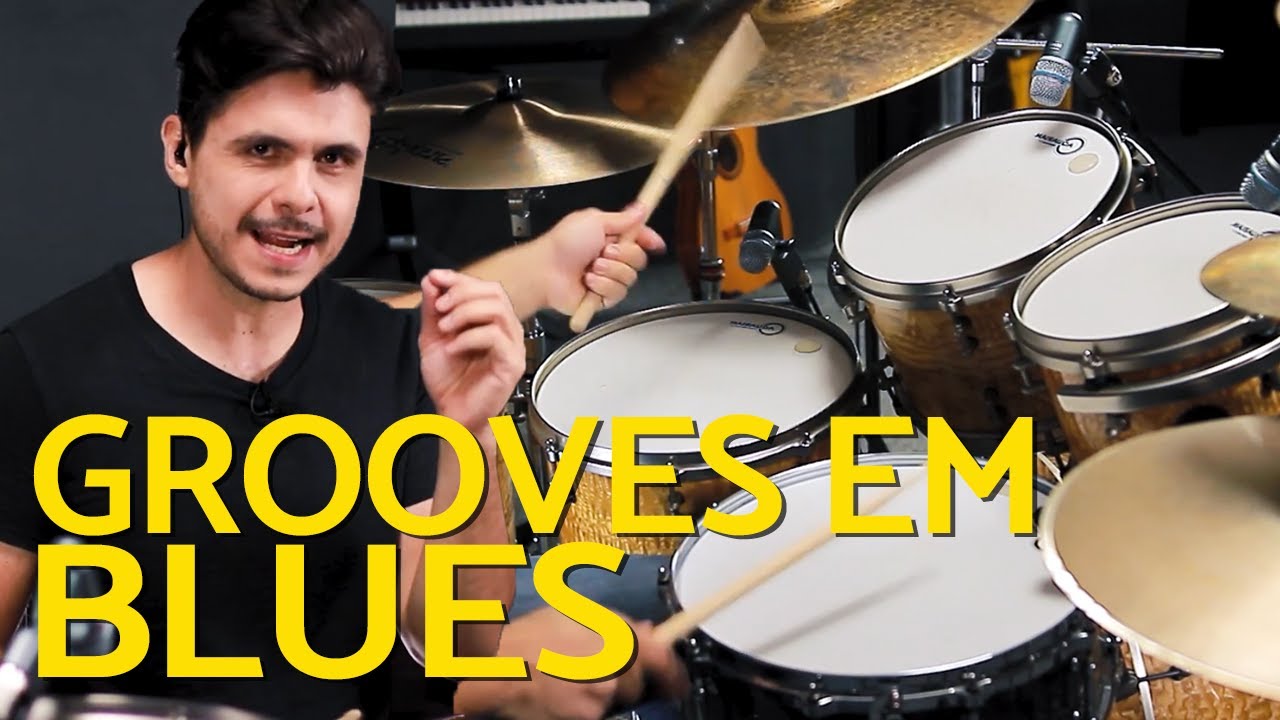 Aprenda a Tocar Ritmo de Blues na Bateria | Cap. 258 | Marques Galles