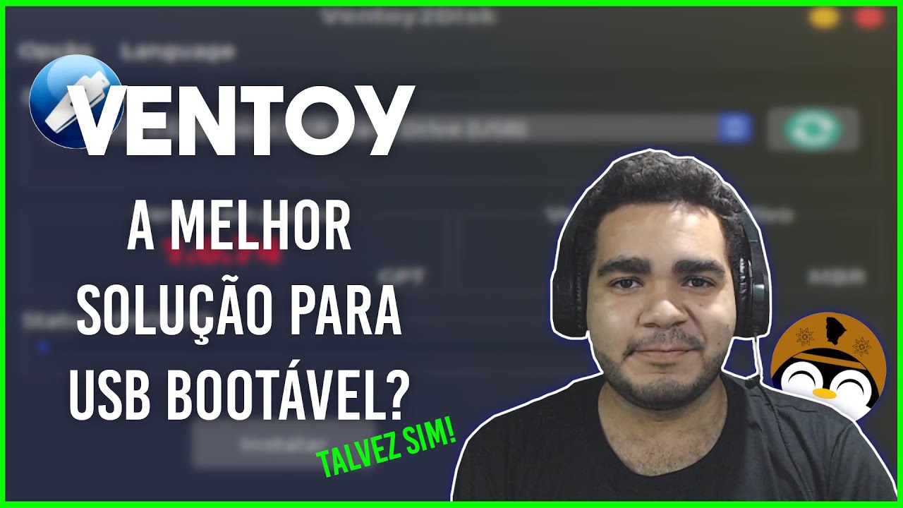 VENTOY - Como BOOTAR um PEN DRIVE com WINDOWS e/ou outros diversos SISTEMAS OPERACIONAIS no Linux.
