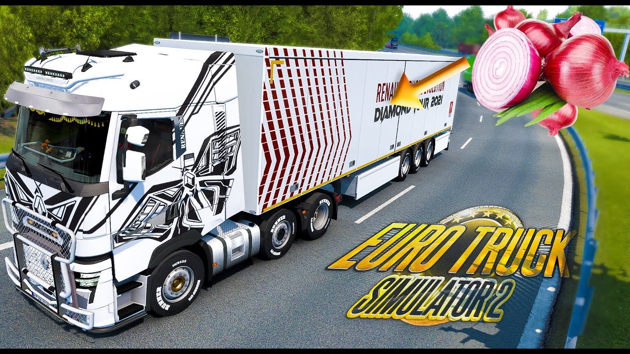 Transporting Fresh Onions | ETS2 Delivery