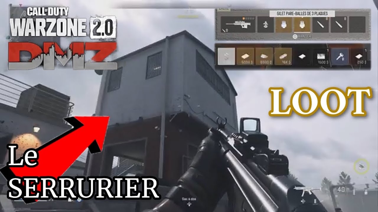 DMZ en solo LOOT de la Régie du Port Clé & Exfiltration