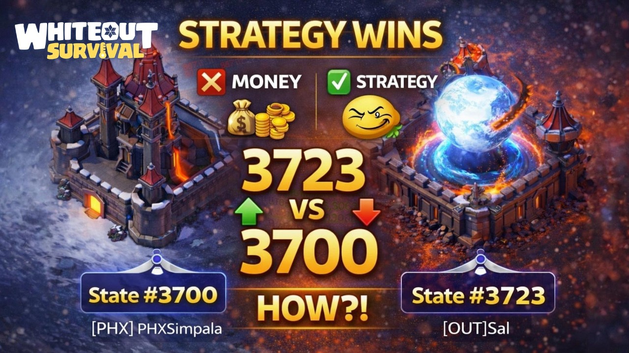 Money ❌ Strategy ✅ | 3723 Was Stronger&hellip; And Still Lost! | Whiteout Survival