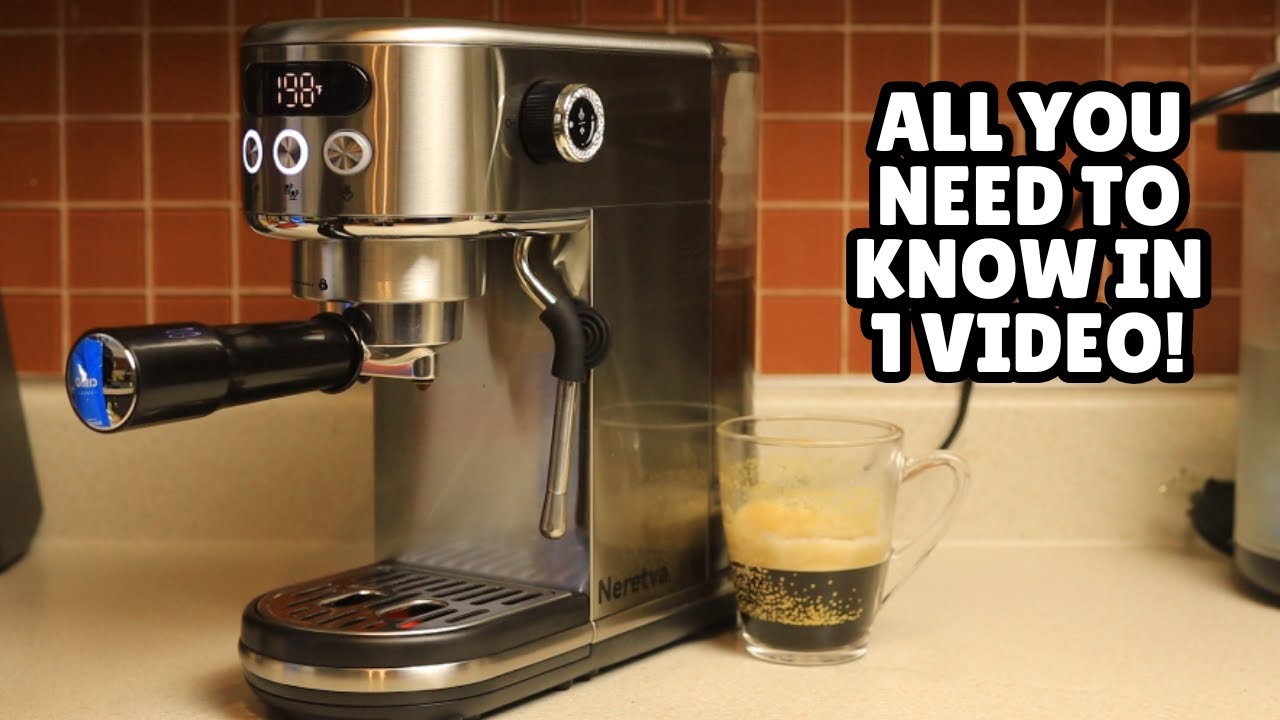 Давайте рассмотрим эту кофемашину Neretva Espresso 20 Bar!