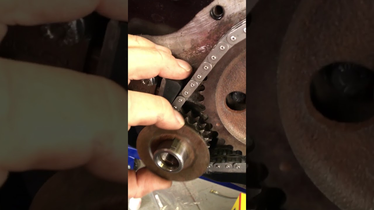 MG MGB 1800 Block - Engine Rebuild with double roller chains
