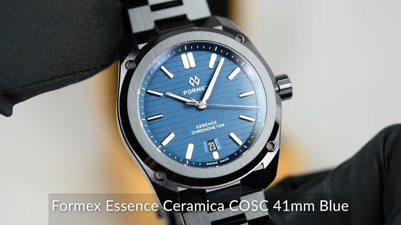 Formex Essence Ceramica COSC 41mm Niebieski