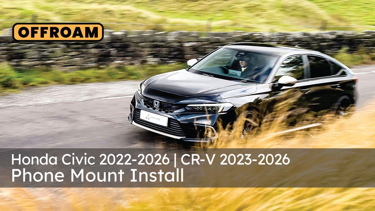 Крепление для телефона на Honda Civic 2022-2026 | CR-V 2023-2026 - от OFFROAM