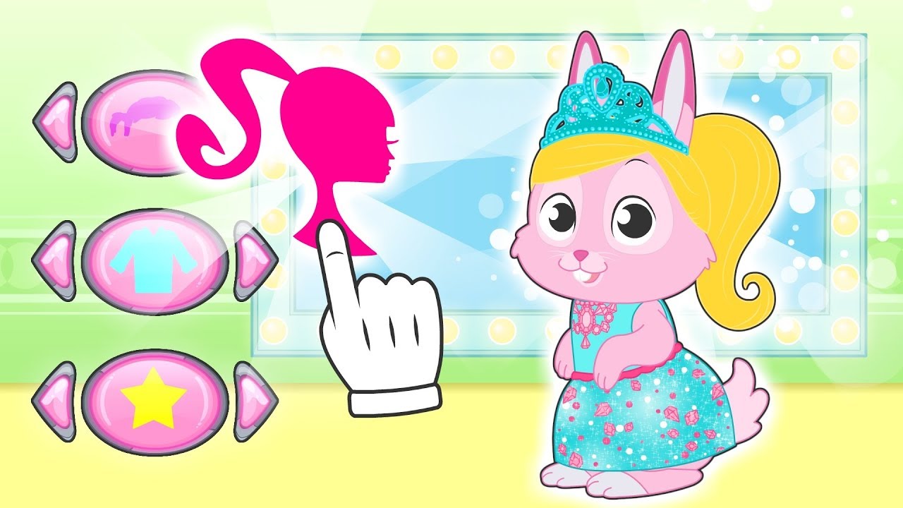 BABY PETS Ruby se disfraza de Chelsea, la hermana de Barbie 💥 Gameplay para niños en español