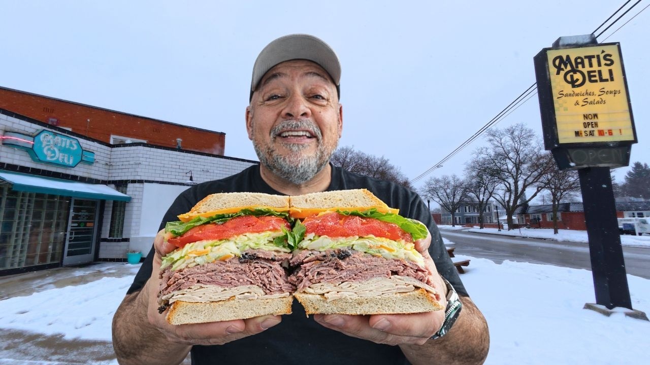 I Found a MASSIVE Deli Sandwich in Metro Detroit-Mati's Deli