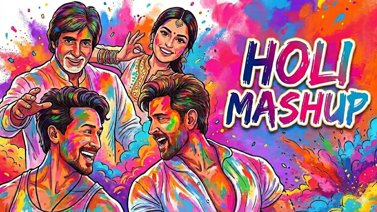 Holi Mashup 2026 🎨 | Non-Stop DJ Remix | Rangon Ka Blast 💥