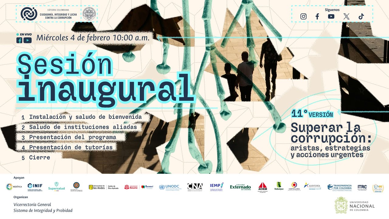 Sesión Inaugural: Undécima Versión de la Cátedra 2026-1