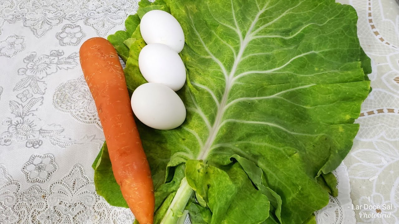 AGORA SÓ FAÇO ASSIM A COUVE FICA DELICIOSA!