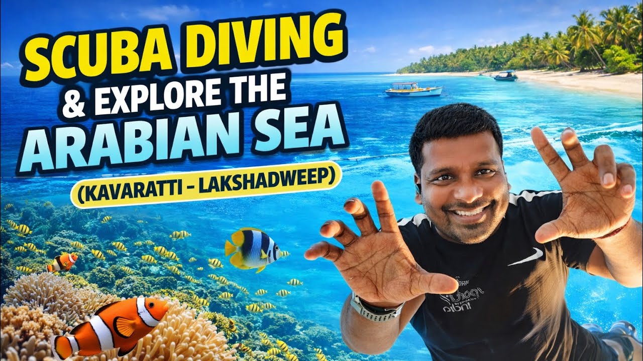 🌊 Scuba Diving in the Arabian Sea – Lakshadweep Adventure 🐠#lakshadweep 