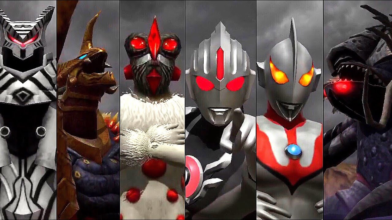 【ウルバト［技］怪獣 vs 闇の支配者】Uキラーザウルス・オーブダーク・にせウルトラマン・ナックル星人・ガタノゾーア・ティガ【ウルトラ怪獣バトルブリーダーズ】ULTRAMAN