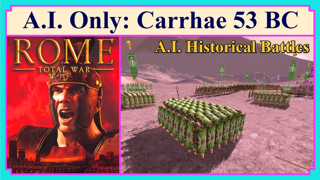ТОЛЬКО ИИ | Битва при Каррах | Исторические битвы | Rome Total War