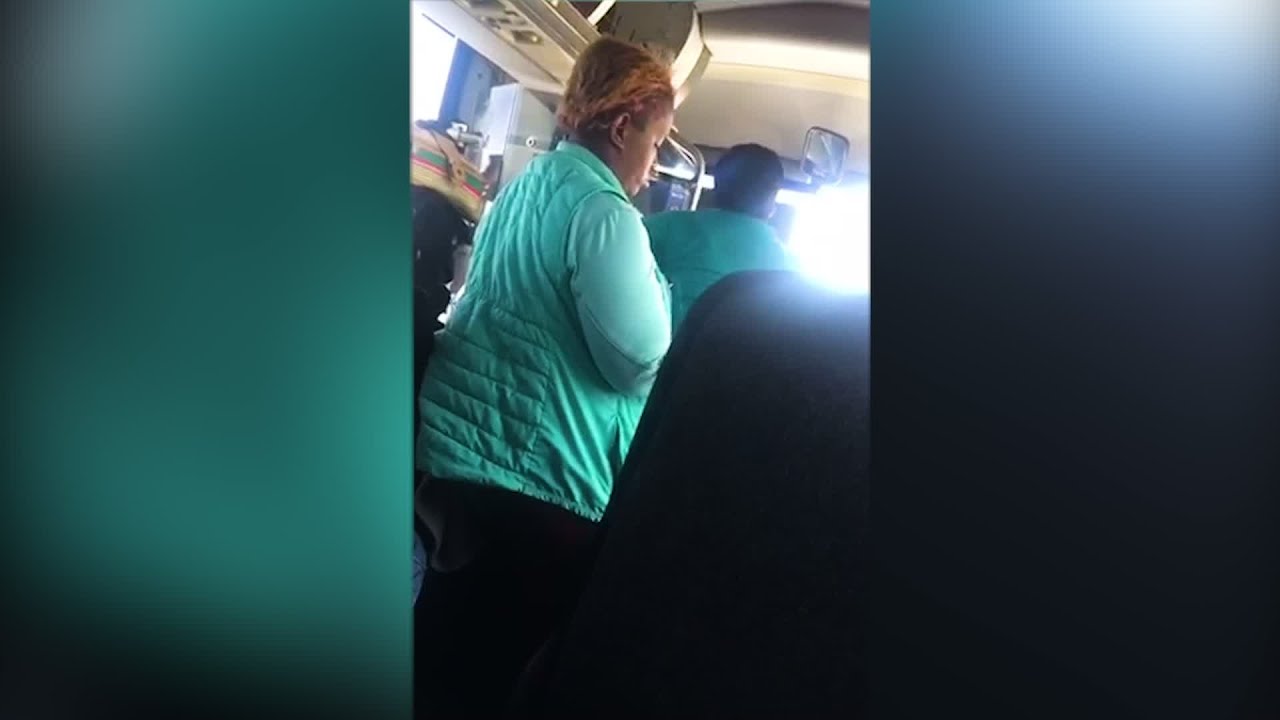 Passenger Mutiny Video On Greyhound Bus