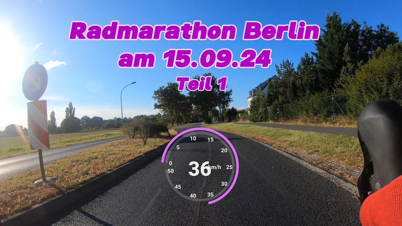 Berliner Radmarathon am 15.09.2024