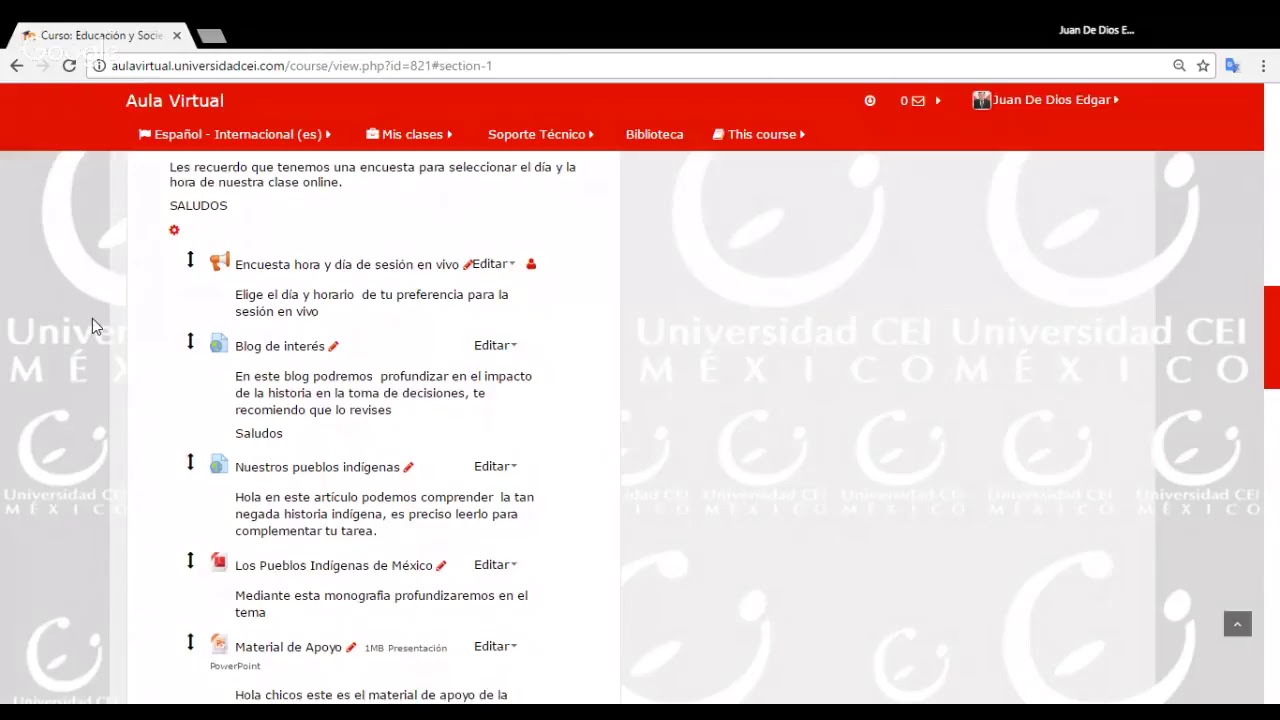 Sesi&oacute;n I Importancia del conocimiento hist&oacute;rico