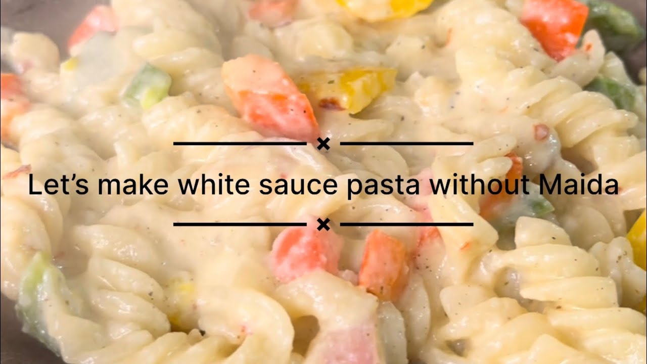 Let’s make cheesy white sauce pasta without Maida| Easy and simple recipe| Quick recipe 