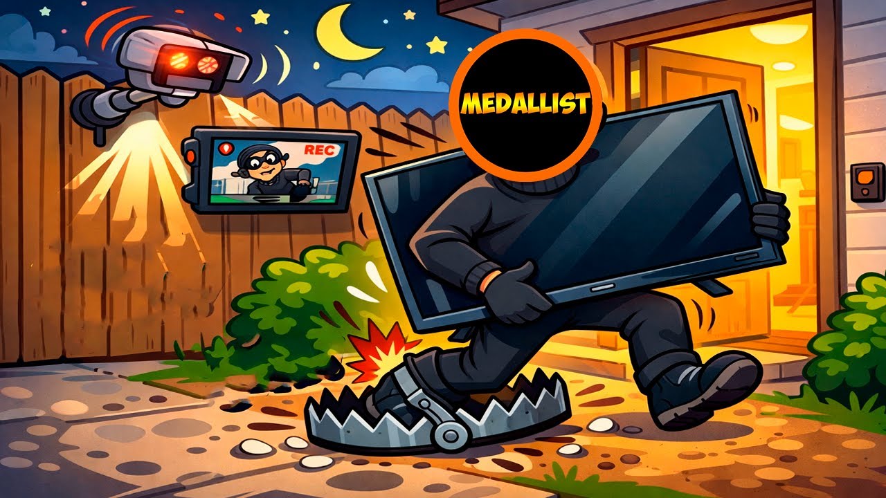 МЕДАЛИСТ СОВЕРШИЛ САМОЕ ТУПОЕ ОГРАБЛЕНИЕ ДОМА!