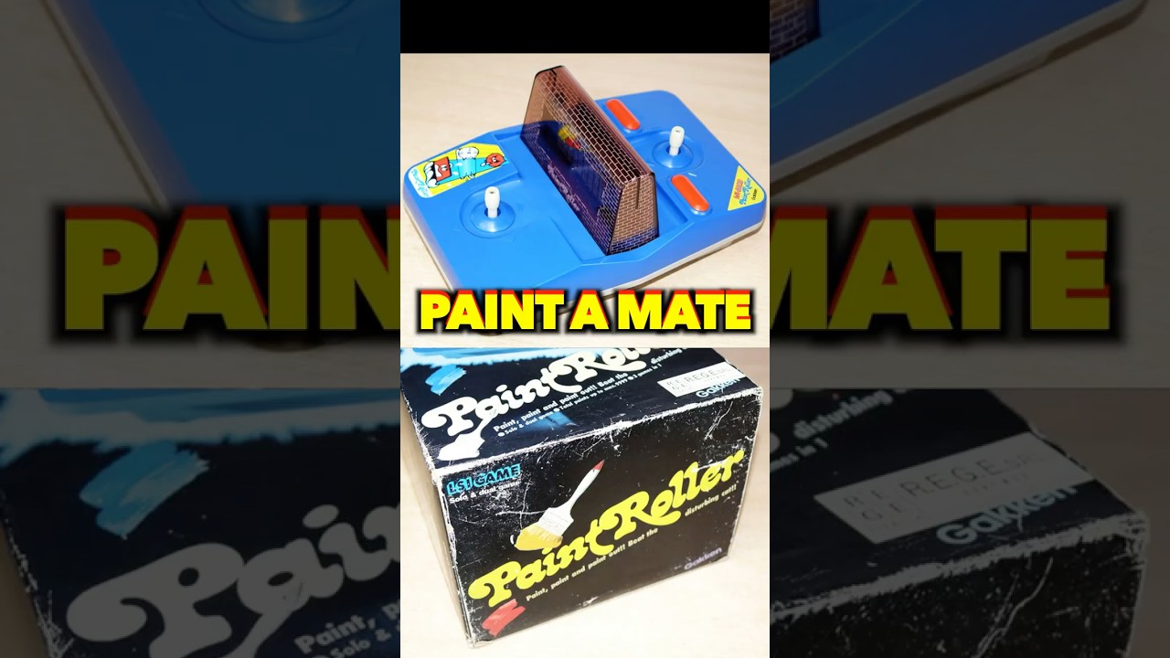 Gakken Paint Roller - Two Player Retro Action
