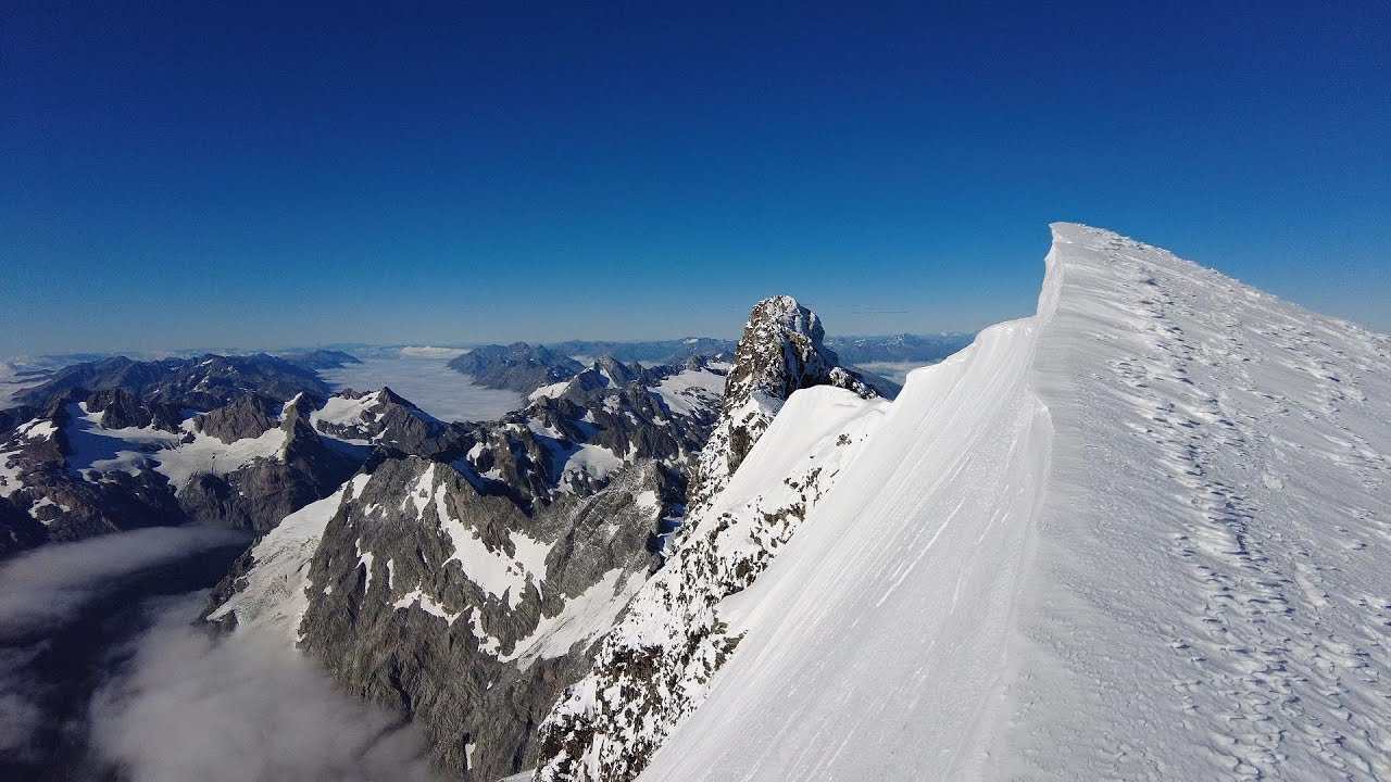 solo mission, climbing mt sefton(Maukatua) (3,151m)