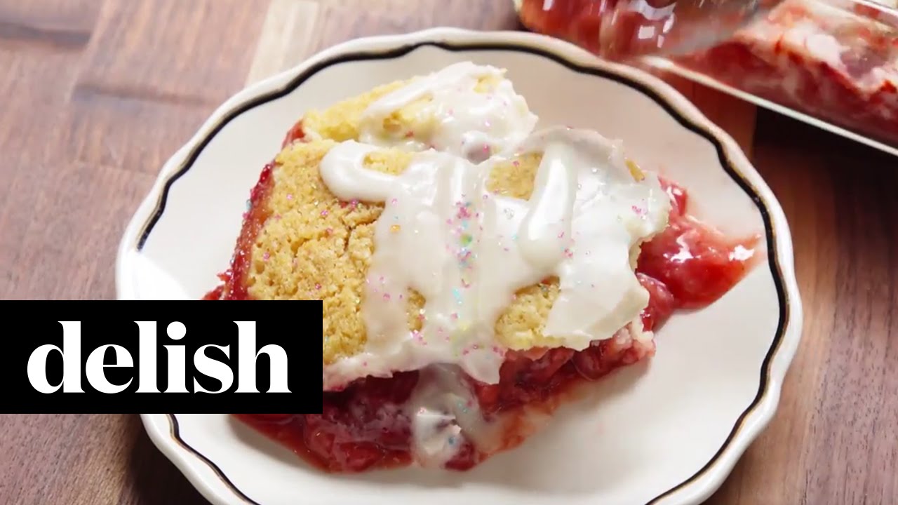 How To Make A Strawberry Pop-Tart Cobbler | Delish