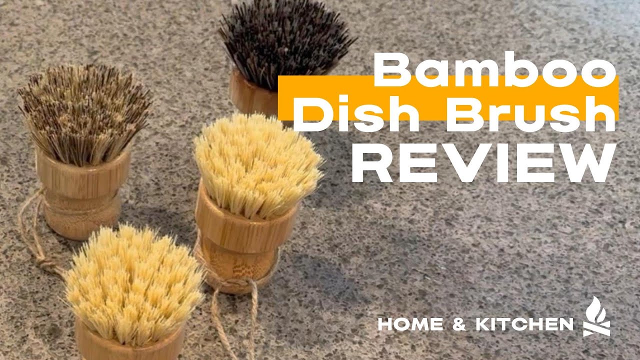 Revolutionize Your Dishwashing with Eco-Friendly Bamboo Scrubbers