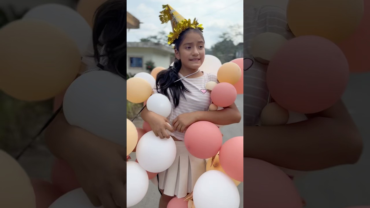 Los globos 🎈 de la fiesta 🎉