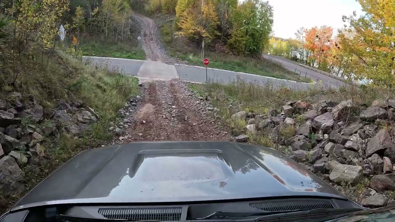 Bill Nicholls Trail (UP3) - Old Mill Road GoPro Footage