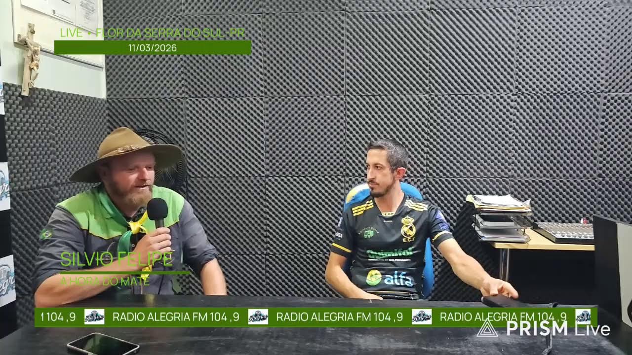 Transmissão ao vivo de RÁDIO  ALEGRIA  FSS 104,9
