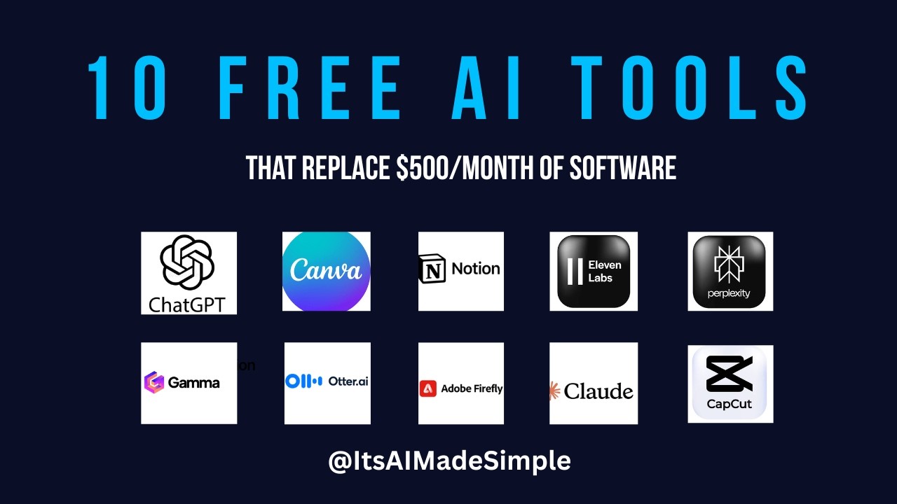 Top 10 Free AI Tools That Replace Expensive Software in 2026 &mdash; Full Tutorial
