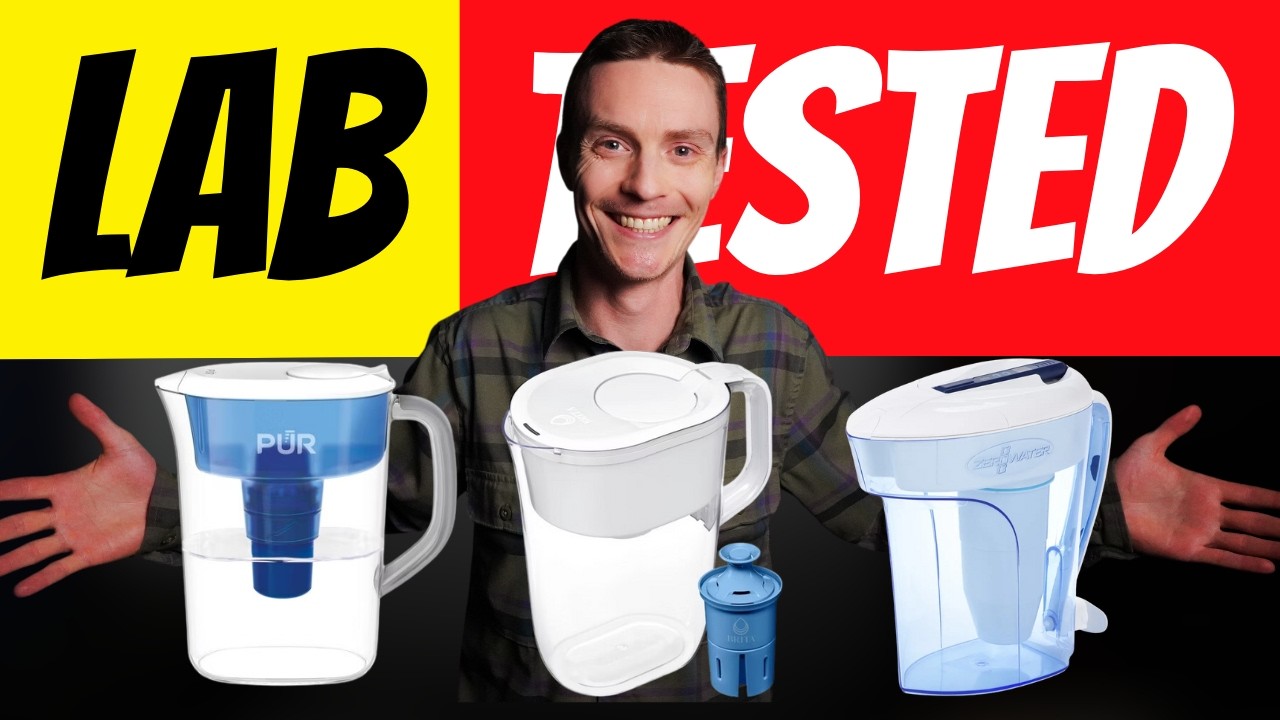 PUR против Brita против ZeroWater: объективное сравнение на основе данных