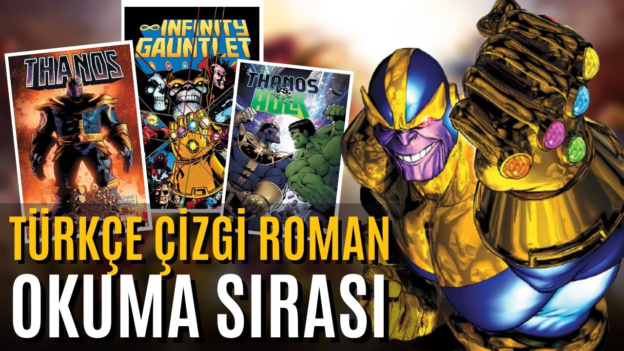 THANOS Çizgi Roman Okuma Sırası (Türkçe)