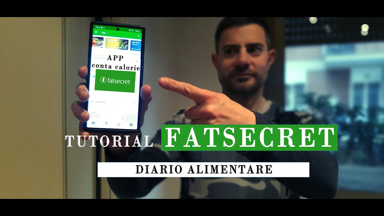 Tutorial FATSECRET video 2/4 - DIARIO ALIMENTARE