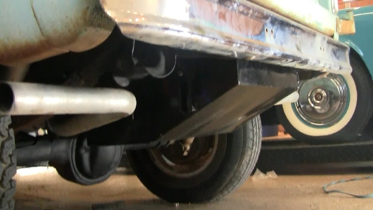 Early Bronco gas tank installation 23 gallon