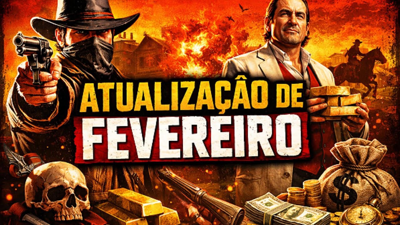 ATUALIZAÇÃO DE FEVEREIRO no Red Dead Online 🤠🔥