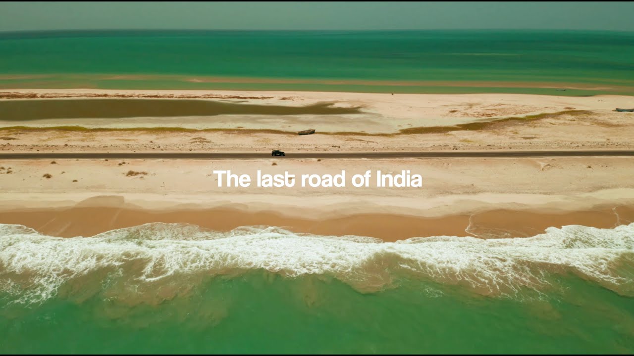 India&rsquo;s Last Road &ndash; Dhanushkodi from the Sky | Cinematic Aerial Film