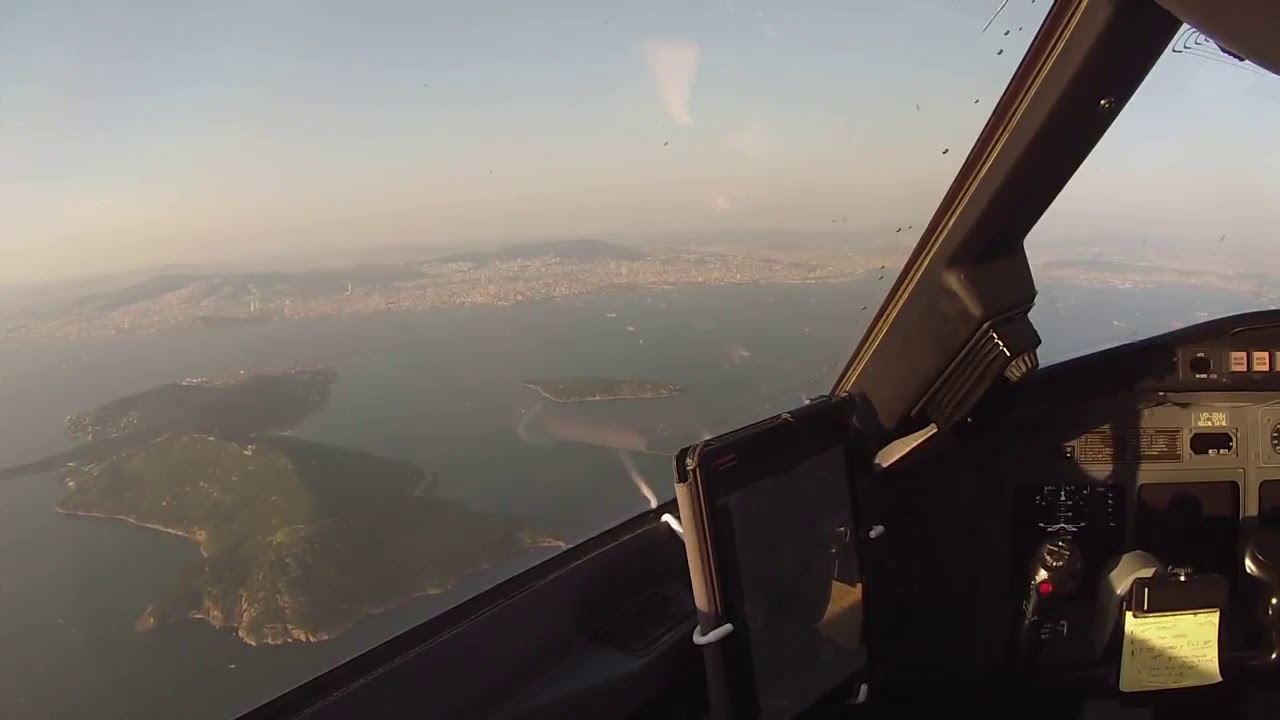 Embraer E190AR / VP-BHH - SAW (LTFJ) Landing (İstanbul Kurtk&ouml;y)