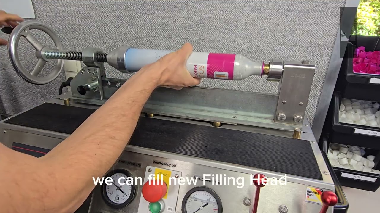 CO₂ Transfer Pump CFA SODA 1 for filling Soda Cartridges and CO₂ Cylinders up to 6 kg