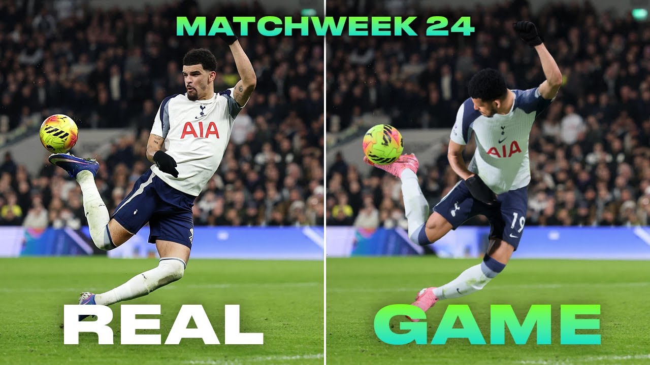 Best Goals of Matchweek 24 Premier League 25/26 (EAFC 26 Recreation)