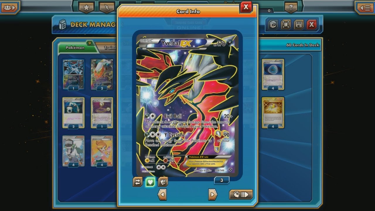 Pokémon TCG Online - Darkrai/Yveltal Deck!