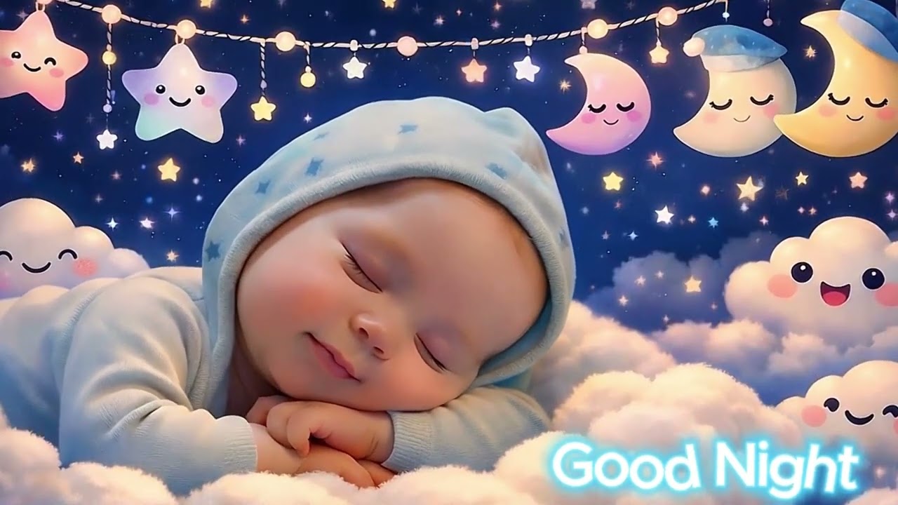 Baby Sleep Music🌸 Mozart & Brahms Lullabies 💤 Bedtime Routine for Deep Sleep